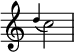  {
\override Score.TimeSignature
#'stencil = ##f
    \relative c'' {
        \time 2/4
        \grace { d4( } c2)
    }
}
