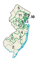 New Jersey congressional districts