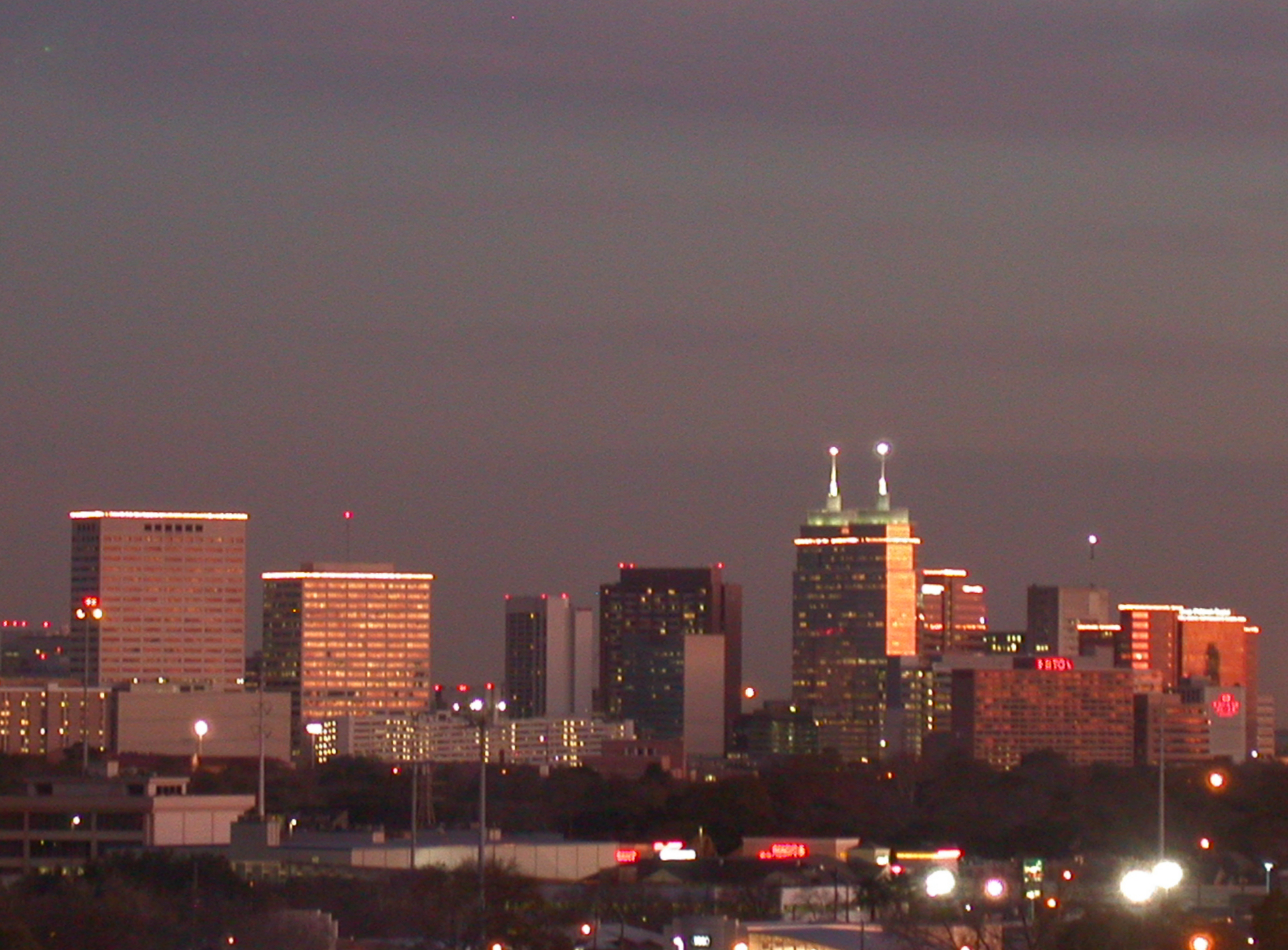 Picture of the Texas Medical Center Skyline