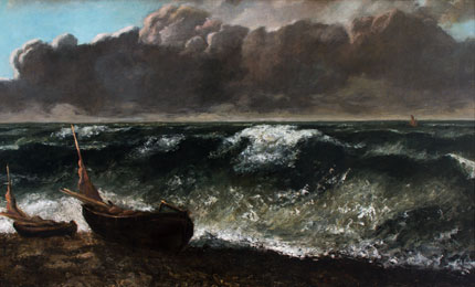 Gustave Courbet, L'onda (1869)