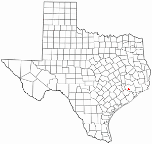 Location of Hedwig Village, Texas