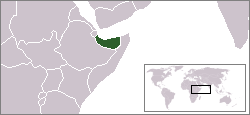 Location of Somaliland