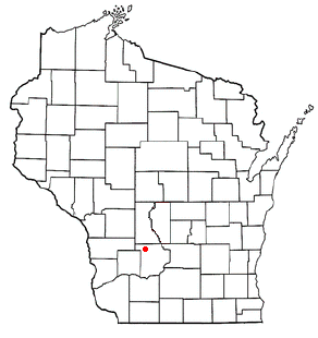 Location of La Valle, Wisconsin