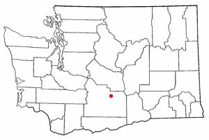 Location of Yakima, Washington