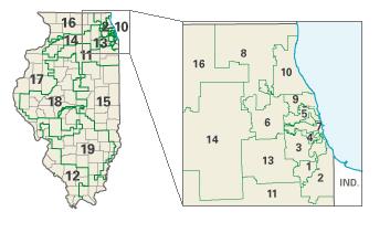 Illinois congressional districts