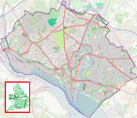 Maybush is located in Southampton