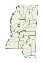 Mississippi congressional districts