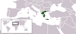 Location of Greece