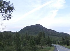 Mount Adstock near Saint-Daniel.