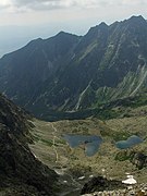 Ruta poloneză prin valea Mięguszowiecka