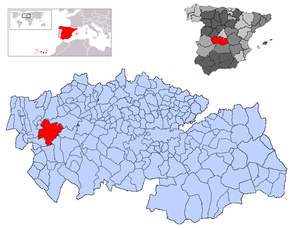 Poziția localității Calera y Chozas