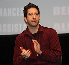 Představitel Rosse, David Schwimmer