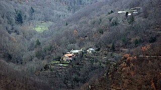 Hameaux du Thérondel haut et bas.