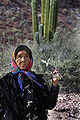 Shaman-healer i Sonora, Mexico.