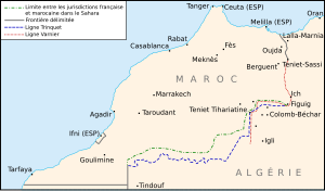 Frontière Maroc-Algérie 1963