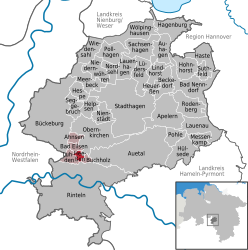 Heeßen – Mappa