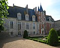 Castle's courtyard.