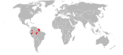 Aire de répartition de l'Écureuil pygmée