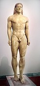 Kouros d'Anavyssos, NAMA 3851.