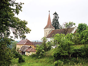 Biserica fortificată din satul Metiș