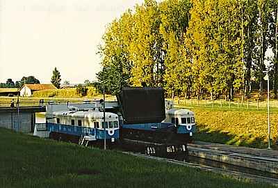 La pente d'eau de Montech.