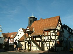 Skyline of Schwalbach am Taunus