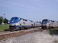 Amtrak's Downeaster train service at Portland.