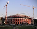 Plaça de toros de les Arenes durant la seva remodelació (2010)