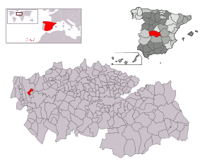 Poziția localității Torralba de Oropesa