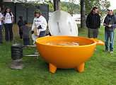 Wood-fired Hot tub