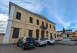 Skyline of Albano Vercellese