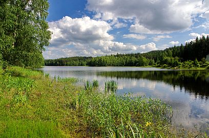 Le réservoir de Tatrovice.