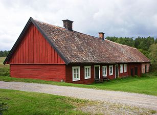 Före detta statarlängan.