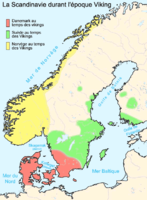 Skandinavia i vikingtida.