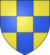 Blason comtal de Genève et de la province du Genevois : Équipolé d'or et d'azur.