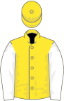 Yellow, white sleeves