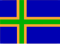 Unofficial Flag of Vendsyssel, Denmark