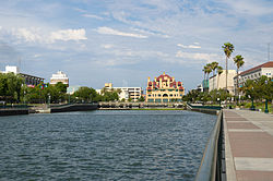 Downtown Stockton waterfront