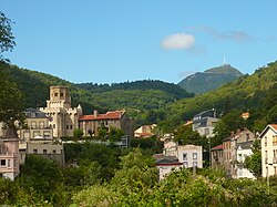 Skyline of Royat