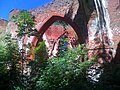 Ruine der Fischauer Pfarrkirche aus der Deutschordenszeit