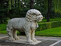 Standing lion at the Ming Dynasty Tombs Sacred Walk