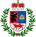 Eye of Providence depicted on the coat of arms of Šiauliai, Lithuania