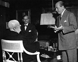 Eugene Ormandy en Jean Sibelius in 1951