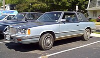 Chrysler LeBaron Coupé (1985–1986)