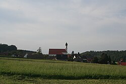 Skyline of Attenhausen