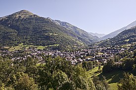 Panorâmica da aldeia de Luz-Saint-Sauveur