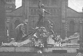 Monument en hommage à Dhanis à Anvers