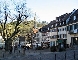 Skyline of Weinheim