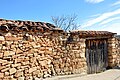 Construcciones tradicionales (vernaculares) en Alobras (Teruel), año 2017.