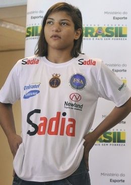 Sarah Menezes vuonna 2014.